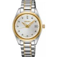 Seiko Women's SUR582P1 Classic 32mm Quartz Watch in Silver
