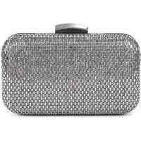 Miss KG Women's 'Fleur Box' Bag in Silver