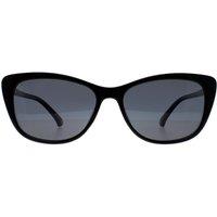 montana Women's Cat Eye Black Grey Polarized MP42
