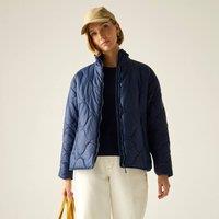 Regatta Women's Carlotte Lightweight Quilted Jacket in Mid Navy | Size: 16