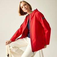Regatta Women's Bayletta Hooded Waterproof Jacket in Red | Size: 20