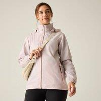 Regatta Women's 'Corinne IV' Waterproof Packaway Jacket in Pale Pink | Size: 20