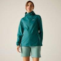 Regatta Women's 'Pack-It III' Waterproof Packaway Jacket in Teal | Size: 12
