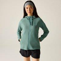 Regatta Women's Nayna Full Zip Hooded Fleece in Teal | Size: 10