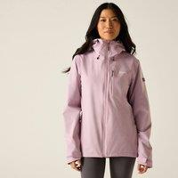 Regatta Women's Oklarna Hooded Walking Waterproof Jacket in Pale Lilac | Size: 12
