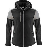 Printer Women's Prime Soft Shell Jacket in Black | Size: XS