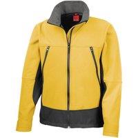 Result Men's Activity Soft Shell Jacket in Yellow | Size: 3XL