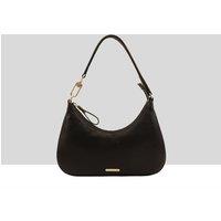 Paul Costelloe Women's Tirana Leather Shoulder Bag in Jet Black
