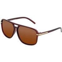 Simplify Reed Polarized Sunglasses in Brown