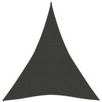 Berkfield Home Sunshade Sail 160 g/m Anthracite 3x4x4 m HDPE in Black