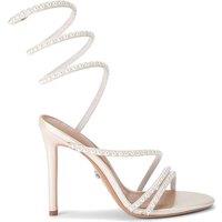 Carvela Women's 'Spiral 105' Fabric Heels in Bronze | Size: 7