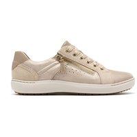Clarks Women's Nalle Zen Metallic Trainers in Metallics | Size: 3-Wide Fit