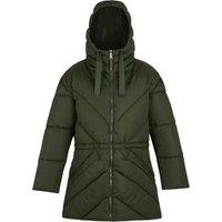 Regatta Women's Rusey Water-Repellent Insulating Padded Jacket in Green | Size: 14