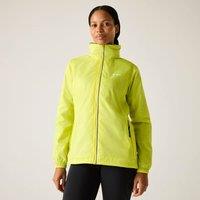 Regatta Women's 'Corinne IV' Waterproof Packaway Jacket in Yellow | Size: 10