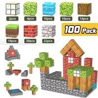 Living and Home Kids' Magnetic Construction Blocks Toy Set