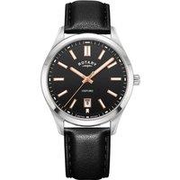 Rotary Men's GS05520-04 Heritage 40mm Quartz Watch in Black