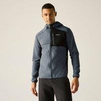 Regatta Men's Alven Full Zip Hooded Fleece in Dark Grey | Size: Medium