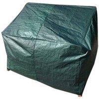 Charles Taylor Deluxe Fitted Two Seater Bench Cover - L78 x W122 x H102 cm in Green