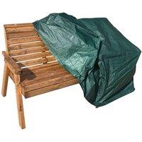 Charles Taylor Deluxe Three Seater Bench Cover - L78 x W175 x H102 cm in Green