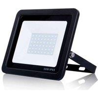 ENER-J Pack of 2 30W Slim LED Floodlight 4000K 2 Years Warranty Slim & Slee in Black