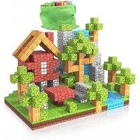 Living and Home Colorful Kids Magnetic Building Blocks Toy Set