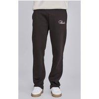 SikSilk Men's Essentials Track Pants in Brown | Size: Small