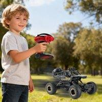 Rhybor 1:12 Scale 4WD Alloy RC Car 2.4Ghz 20KM/H Top Speed in Black