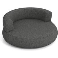 Costway Inflatable Couch Blow Up Lounger Air Sofa w/Detachable Cover &Armrests in Grey