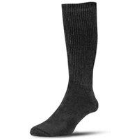 Hj Hall Men's Wool Diabetic Sock 2 Pack in Black | Size: 11-13