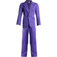 I Love Fancy Dress Men's Laughing Man Purple Suit Costume | Size: XL