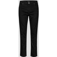 Enorsia Men's Black Slim Fit Stretch Jeans | Size: 36