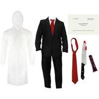 I Love Fancy Dress Men's Patrick Bateman Costume 6 Pcs | Size: Large