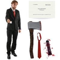 I Love Fancy Dress Men's Patrick Bateman Costume | Size: Large