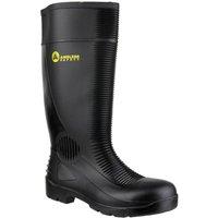 Amblers Men's 'FS100' Safety Wellington Boots in Black | Size: 11
