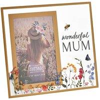 The Cottage Garden Women's Mother's Day Glass Frame 4 x 6 "Mum"