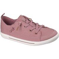 Skechers Women's Cute 2.0 Canvas Slip On Trainer Rose in Pink | Size: 6