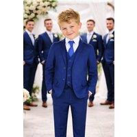 Little Giants Boy's Noah 5 Piece Royal Blue Suit | Size: 12 Years
