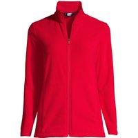 Lands' End Women's Petite Anyweather Fleece Jacket in Red | Size: 16-18