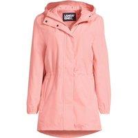Lands' End Women's Plus Squall Packable Raincoat in Dusty Pink | Size: 20-22