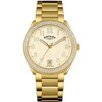 Rotary Women's RLB10028-03 Brillance 35mm Quartz Watch in Gold