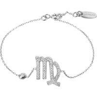 Latelita Women's Zodiac Horoscope Star Sign Bracelet Virgo in Silver