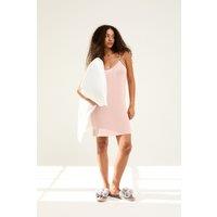 Pretty You London Women's Bamboo Chemise Nightdress in Pink | Size: 12