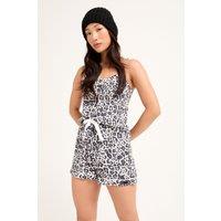 Pretty You London Women's Bamboo Cami & Short Pyjama Set | Size: 14