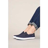 Moshulu Women's 'Dundee' Slip-on Pumps in Indigo | Size: 6