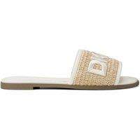DKNY Women's Winslet - Flat Slide Natural Raffia | Size: 6