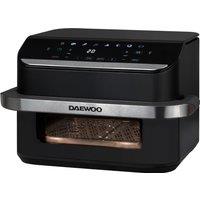 Daewoo 10L 'Megadrawer' Single or Double Air Fryer Dual Drawer Large Capacity in Black