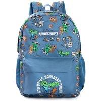 Minecraft Backpack | Unisex Kids Blue | Official Merch