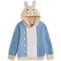Peter Rabbit Hoodie | Unisex Kids Blue | Official Merch | Size: 2-3 Years
