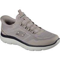 Skechers Men's Summits Top Rate Trainers in Taupe | Size: 10