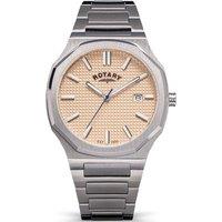 Rotary Men's RGB10019-31 Heritage 40mm Quartz Watch in Silver